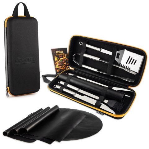 BBQ Legend Set - szczypce maty teflonowe łopatka BBQ Legend Set - szczypce maty teflonowe łopatka