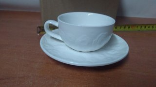 Komplet 6 filiżanek 90ml + spodki ROSE