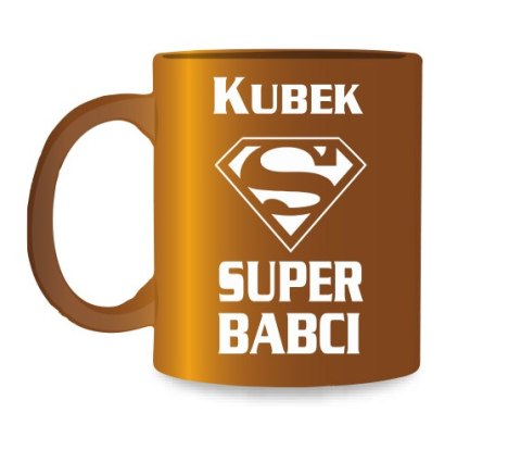 Kubek złoty SUPER BABCI KZ06 Kubek złoty SUPER BABCI KZ06