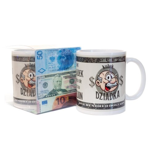 Kubek ceramiczny w opakowaniu " Taki Dziadek zdarza się raz na milion" Kubek ceramiczny w opakowaniu " Taki Dziadek zdarza się raz na milion"