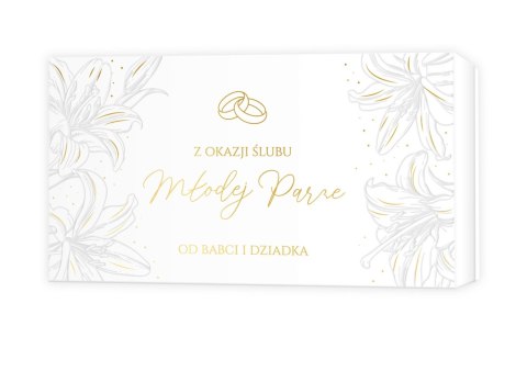 Pudełko mini papierowe Ślub - 11 Od Babci i Dziadka Pudełko mini papierowe Ślub - 11 Od Babci i Dziadka