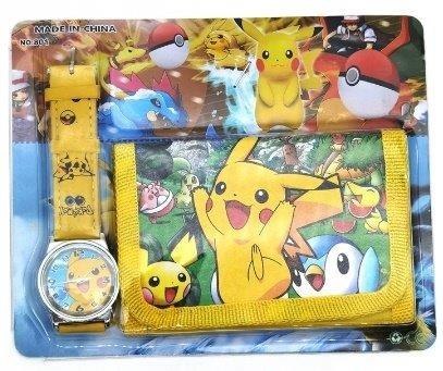 Portfel + zegarek PIKACHU Portfel + zegarek PIKACHU