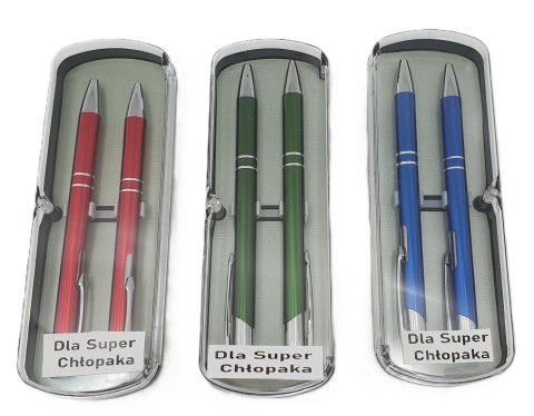 Długopis + ołówek automatyczny w etui Dla Super Chłopaka Długopis + ołówek automatyczny w etui Dla Super Chłopaka