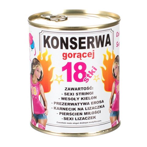 Konserwa Gorącej 18-stki BIAŁA Konserwa Gorącej 18-stki BIAŁA