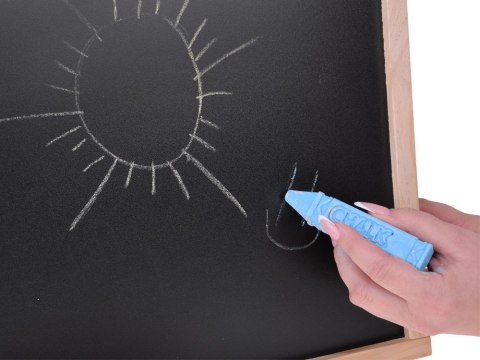 Duża kolorowa kreda do rysowania 6szt. na tablicę i chodnik | ZA5582 Duża kolorowa kreda do rysowania 6szt. na tablicę i chodnik | ZA5582