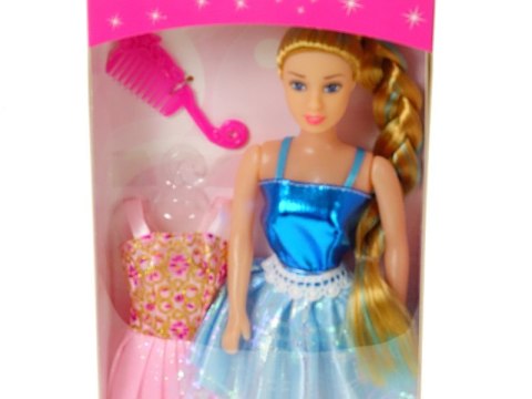 Lalka 29cm z sukienką Lalka 29cm z sukienką