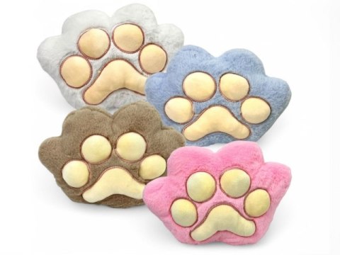 Maskotka plusz squish łapka kota 4 kolory 25cm sp - plu-lap-mala Maskotka plusz squish łapka kota 4 kolory 25cm sp - plu-lap-mala