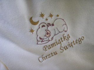 Kocyk polarowy 100x75 CHRZEST | 7843