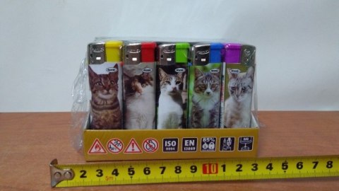 Zapalniczki 50szt. piezo KOTY Zapalniczki 50szt. piezo KOTY