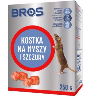 Kostka na myszy i szczury 250g