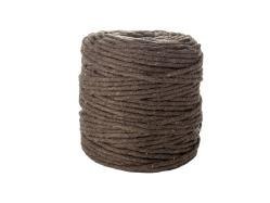 Sznurek bawełniany brązowy 5mm x 100m SBK-019 Sznurek bawełniany brązowy 5mm x 100m SBK-019