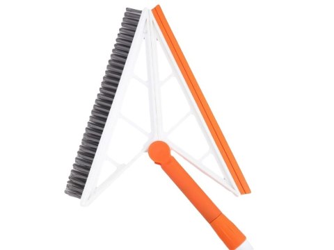 Miotła silikonowa szczotka do wody i innych zabrudzeń z kijem magic długa ściągaczka do szyb 24512