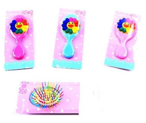 Szczotka do włosów 6 x 14cm na blistrze