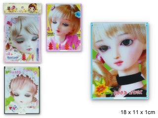 Lusterko 3D 18x11 cm