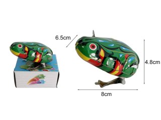 Żaba skacząca nakręcana