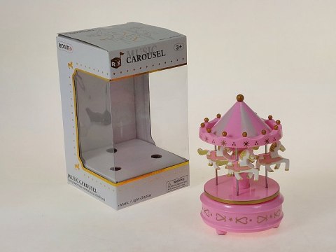 Karuzela z pozytywką na baterie 23 x 13 x 13cm