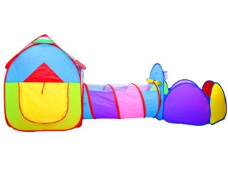 Namiot 3w1 tunel kojec duży zestaw ogrodowy ZA3480