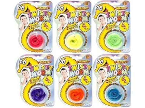 Zabawka gumowy robaczek - mix 749384